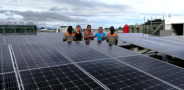 50KW Comercial Off Grid Rooftop Solar Power System in Philippines
